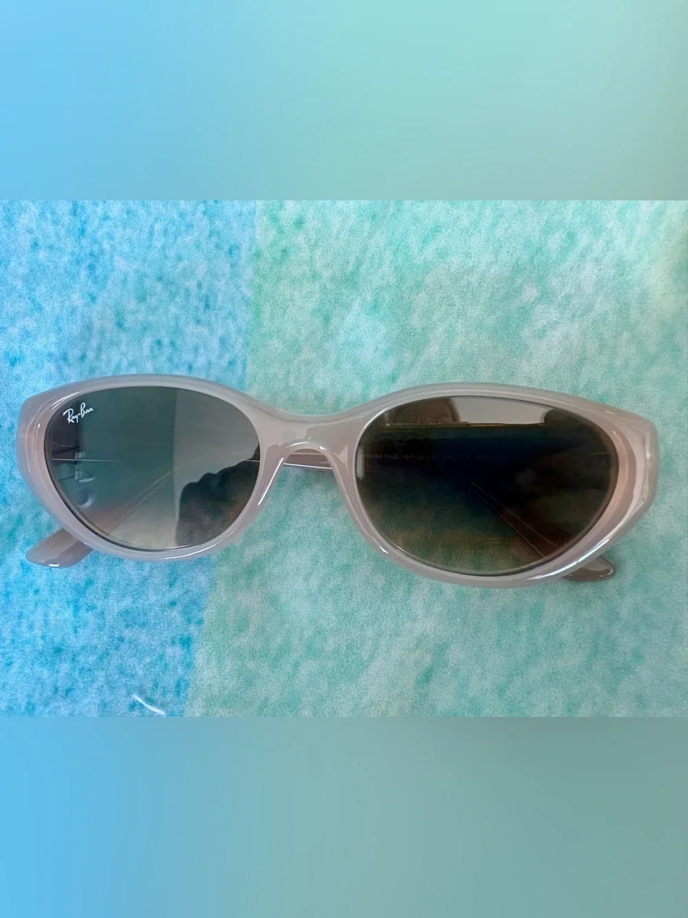 NEW RAY BAN RB4457D opal beige sunglasses